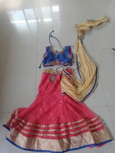 Beautiful Girl's Lehenga Choli Set