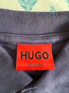 Hugo Boss Men's Navy Polo Shirt