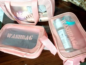 Cute Pink Wash Bag Pouch