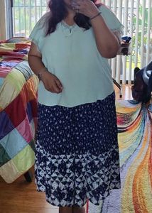 Marks & Spencer-Per Una Bohemian Floral Maxi Skirt