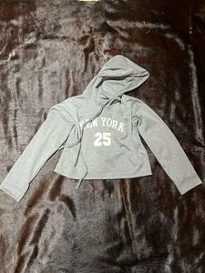 Grey "New York 25" Hoodie