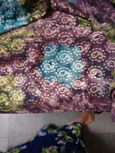 Embroidered Silk Blend Saree