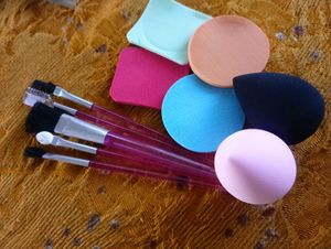 Makeup Brush + Sponge Combo Set