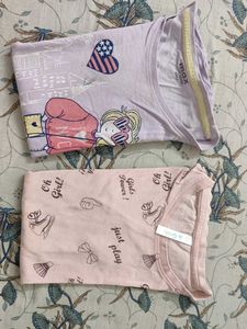 girls tshirt set of 2