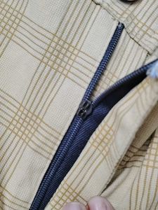 Checkered Casual Pants