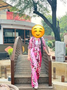 Chic Pink Chain Print Co-ord Set