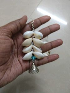 Seashell Jhumka Earrings