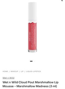 Wet n Wild Cloud Pout Marshmallow Lip Mousse