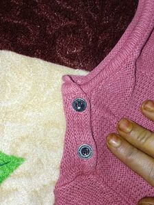 Cute Pink Knit Sweater