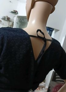 Chikan Black Prince Cut Blouse