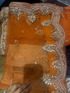 Orange Lehenga Choli Set