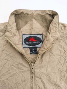 Men's Tan Anorak Hooded Jacket