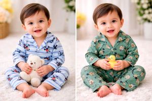 Adorable Mickey Mouse Pajama Set