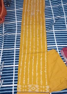 Elegant Mustard Kurta Set