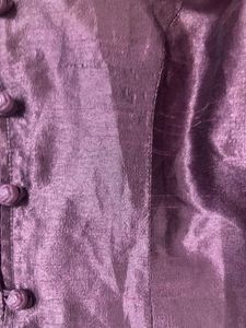 Purple Collared Blouse