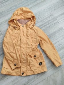 Cute Yellow Hooded Jacket