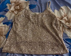 Sparkly Sequin Cami Top