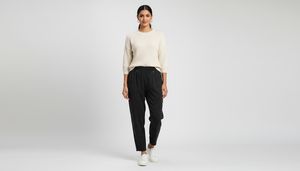 Dark Wash High Waisted Pants