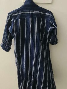 Striped Denim Shirt