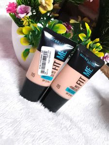 Pack of 2 Maybelline New York Liquid Foundation, M