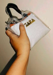 Seal pack Chic White Zara Handbag