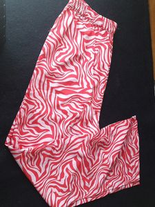 Fashfun Red Print Pant