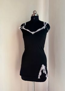 Black Lace Trim Cami
