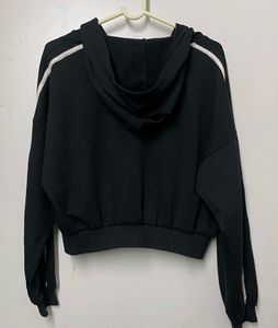 Shein Black Oversized Zipper