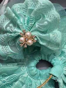 Beautiful Mint Green ladoo gopal dress