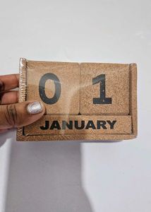 Wooden Perpetual Calendar