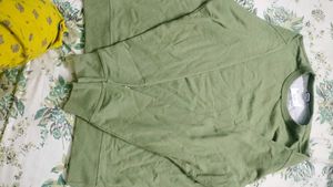 Olive Green Crewneck Sweatshirt