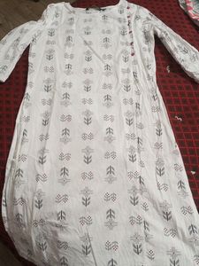 White Cotton Kurti
