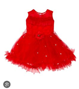 Very Cute And Beautiful Partywear Net Frock