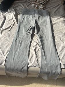 Stylish Grey Bootcut Trousers