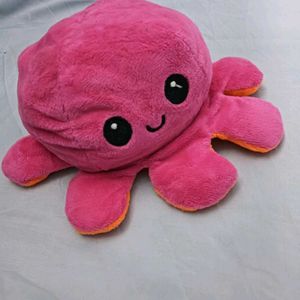 Reversible🅰️ Octopus Plush Toy