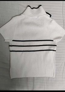 Westside Striped Polo Top