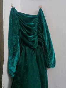 H&amp;M velvet dress
