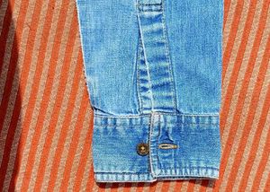 Women's Denim Button-Down Shirt