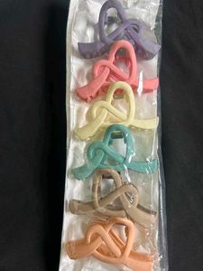 Cute Heart Hair Claw Clips (Set of 7)
