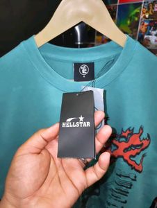 HELLSTAR GRAPHIC PRINTED OVERSIZE TEE 🔥🔥