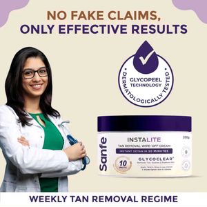 Sanfe Instalite Tan Removal Wipe Off Cream