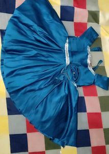 Beautiful Blue Ethnic frock