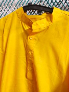 Men's Yellow Kurta