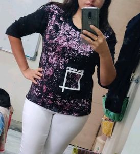 Nush Black Top
