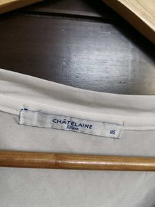 Chatelaine White Sleeveless Lace Top