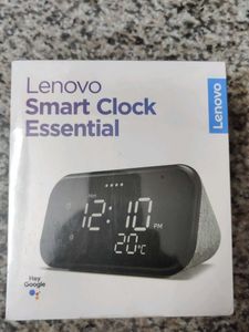 google assistance lenovo smart clock sealed box