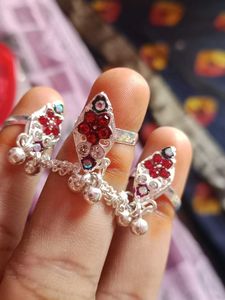 Beautiful Silver Toe Rings