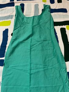Chikankari Embroidery Green Kurta