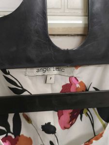 Floral Print Sleeveless Dress