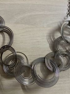 Silver Ring Necklace